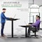 Uncaged Ergonomics RiseUpElectricStandingDesk60X30BlackDesktopDualMotorMemory, RUbbkMDF60 RUbbkMDF60 - alternate 8
